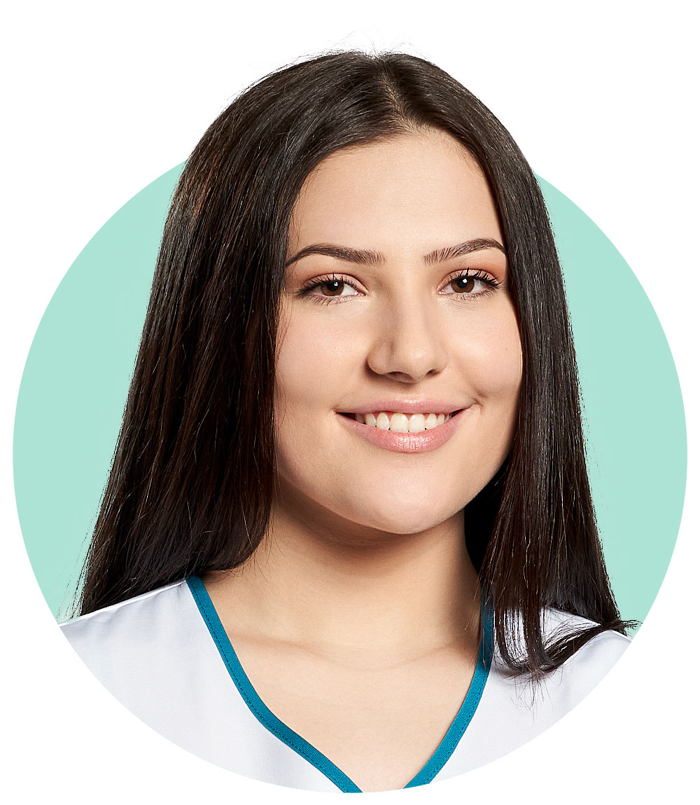 Lorita Ahmeti Dentalassistentin in Ausbildung